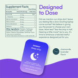 ZENERGY Sleep Strips on a bedside table next to a book