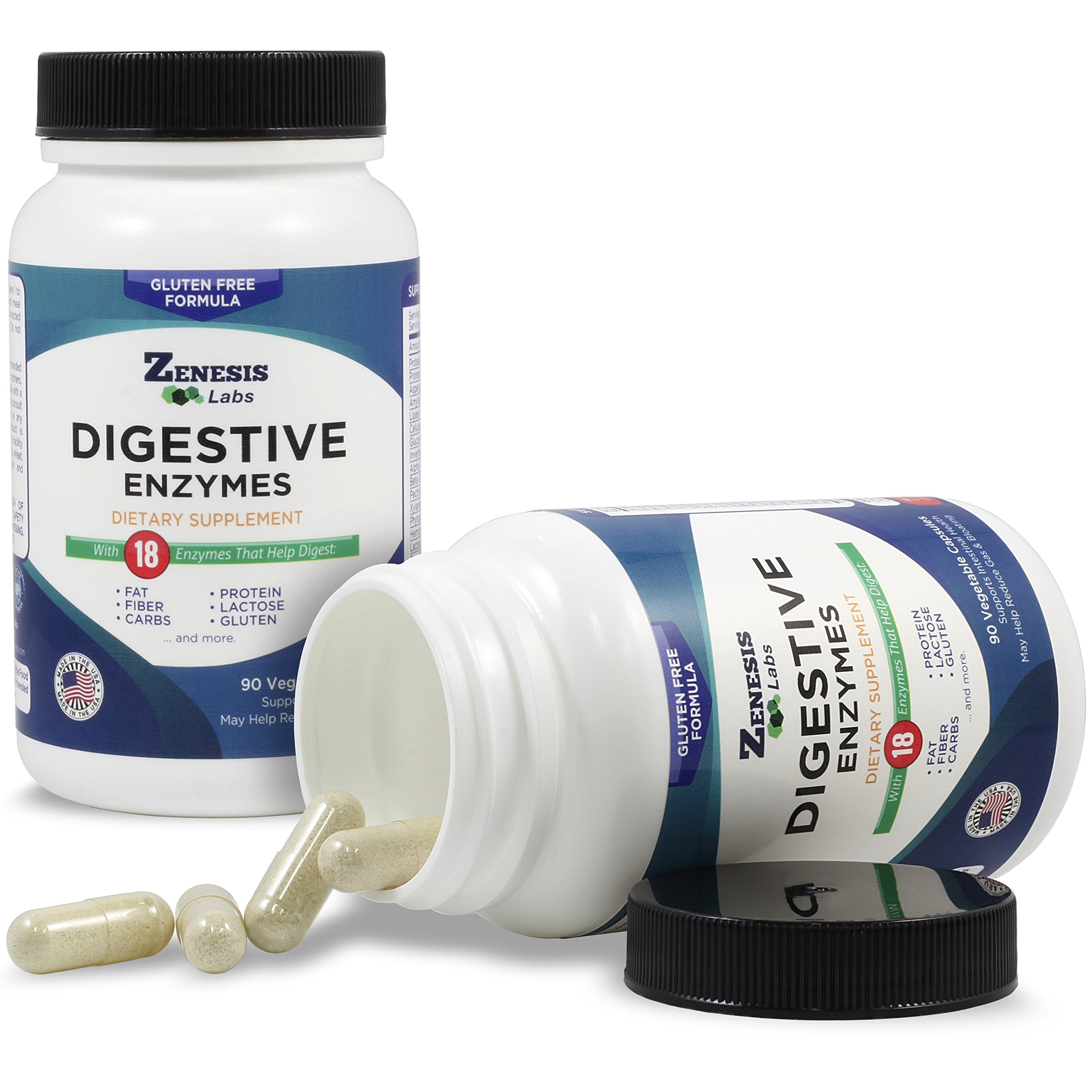Zenesis Labs Multi-Enzymes Supplement 68g lifestyle scene