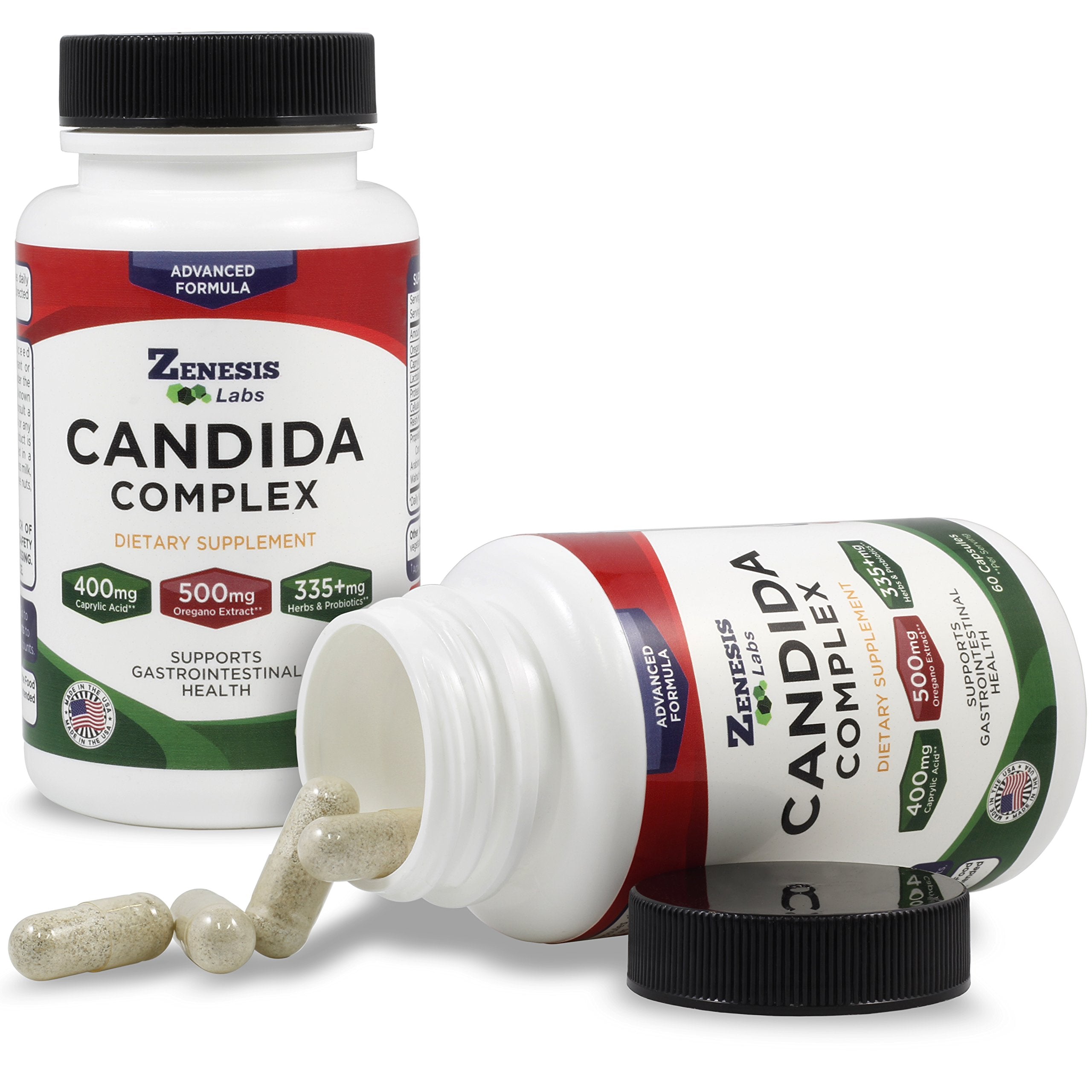 Zenesis Labs Oregano Supplement 68g capsules