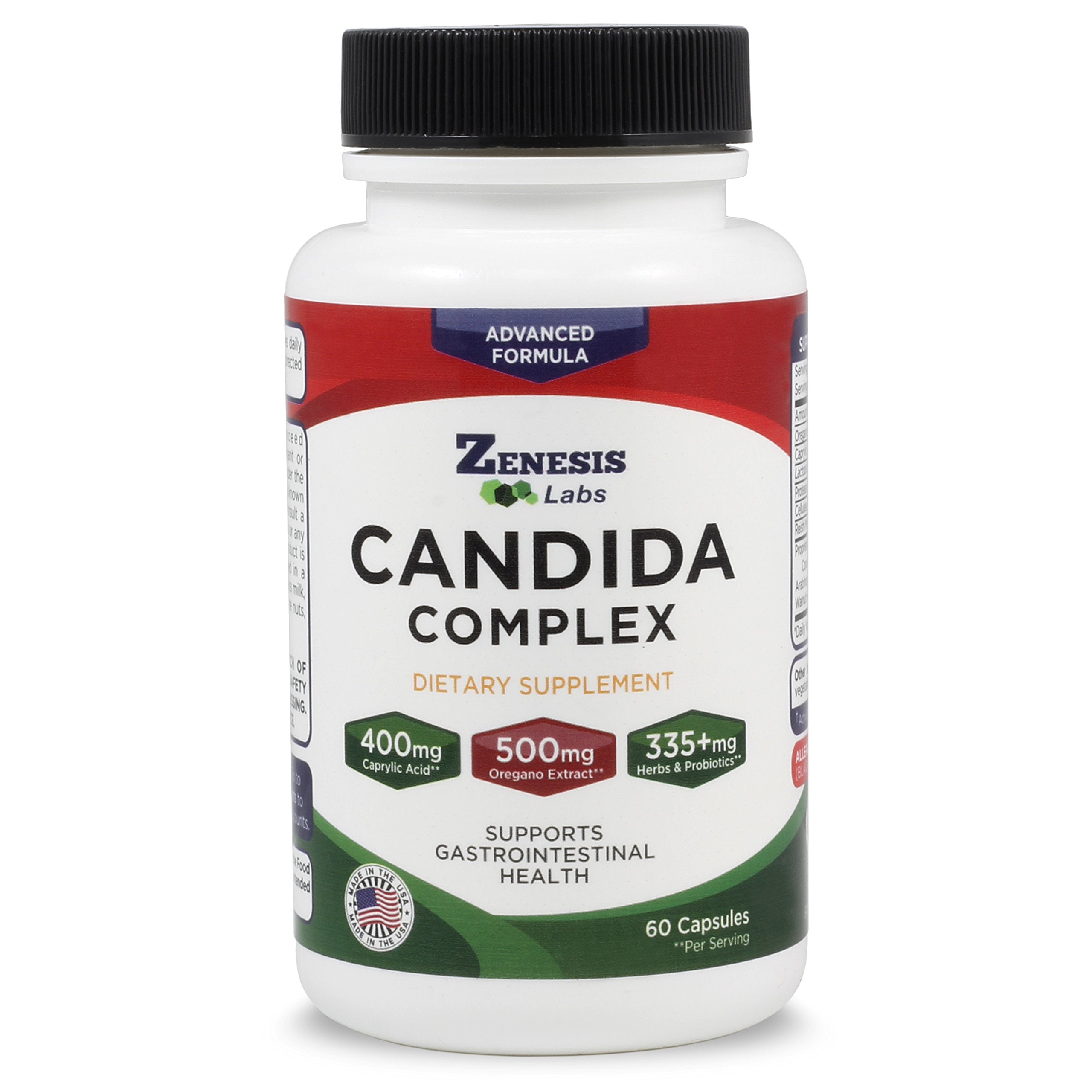 Zenesis Labs Oregano Supplement 68g front view