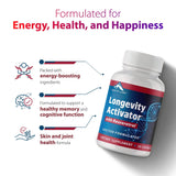 Zenith Labs Resveratrol Supplement 25mg capsules on a table