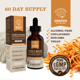 Zenith Nootropics Mushroom Supplement capsules close-up