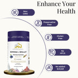 ZENITH RITUAL Shilajit Gummies with Moringa Leaf Extract
