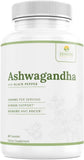 Zenith Vitality Ashwagandha 1300mg capsules front view
