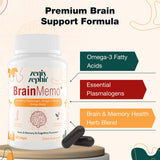 ZenixZephir BrainMemo+ Bacopa Monnieri supplement packaging