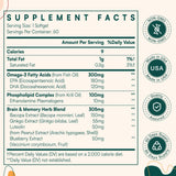ZenixZephir BrainMemo+ Bacopa Monnieri supplement with a glass of water