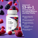 ZeniZest Cortisol Reducer Gummies showing nutrition facts
