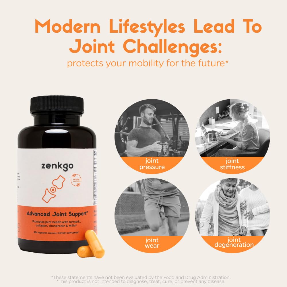 Zenkgo Joint Comfort Supplement 82g ingredients list