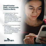 Zenmen Chlorophyll Capsules ingredients list on the back