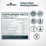 Zenmen H.Pylori Support Probiotic Capsules bottle with label