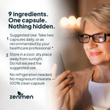 Zenmen H.Pylori Support Probiotic Capsules side view