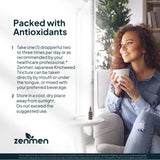 Zenmen Japanese Knotweed Tincture dropper close-up