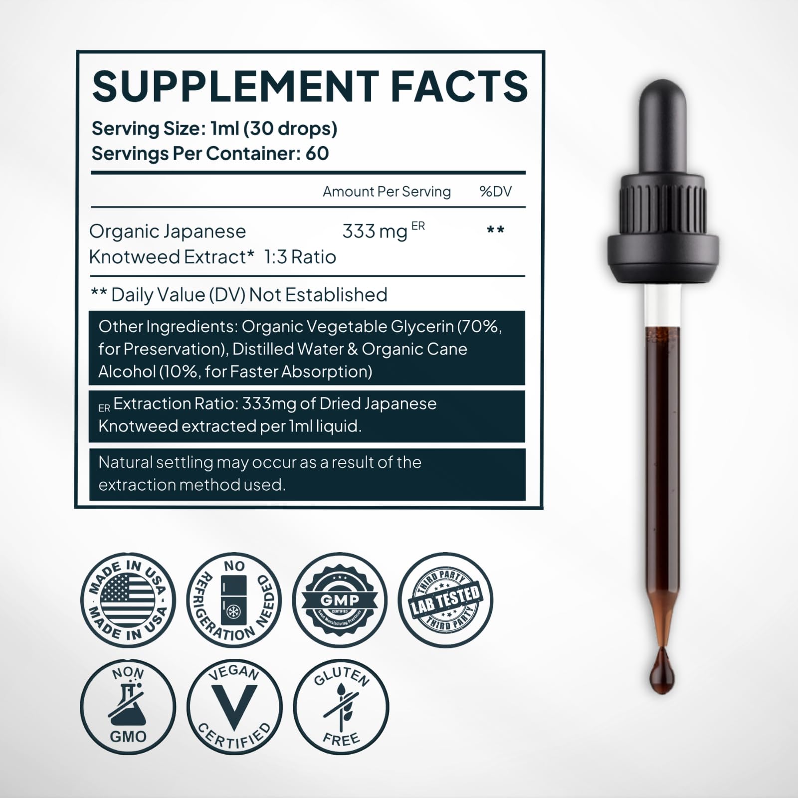 Zenmen Japanese Knotweed Tincture in a lifestyle setting