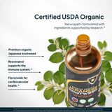 Zenmen Japanese Knotweed Tincture with organic ingredients