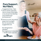 Zenmen Tick daily wellness Support Capsules bottle with cap