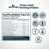 Zenmen Tick daily wellness Support Capsules with herbal ingredients