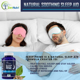 ZenNutri Sleep Supplement back view