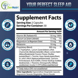 ZenNutri Sleep Supplement bottle with capsules