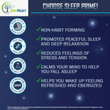 ZenNutri Sleep Supplement ingredients list