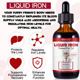 Zenpaws Liquid Iron Supplement for Cats packaging details