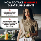 Zenrenu 11-in-1 GLP-1 Support Supplement capsule close-up
