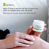Zenrenu Turmeric and Hemp Cream 200g side view