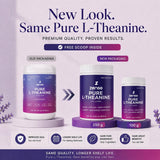 ZENSE Pure L-Theanine Powder 100g side view