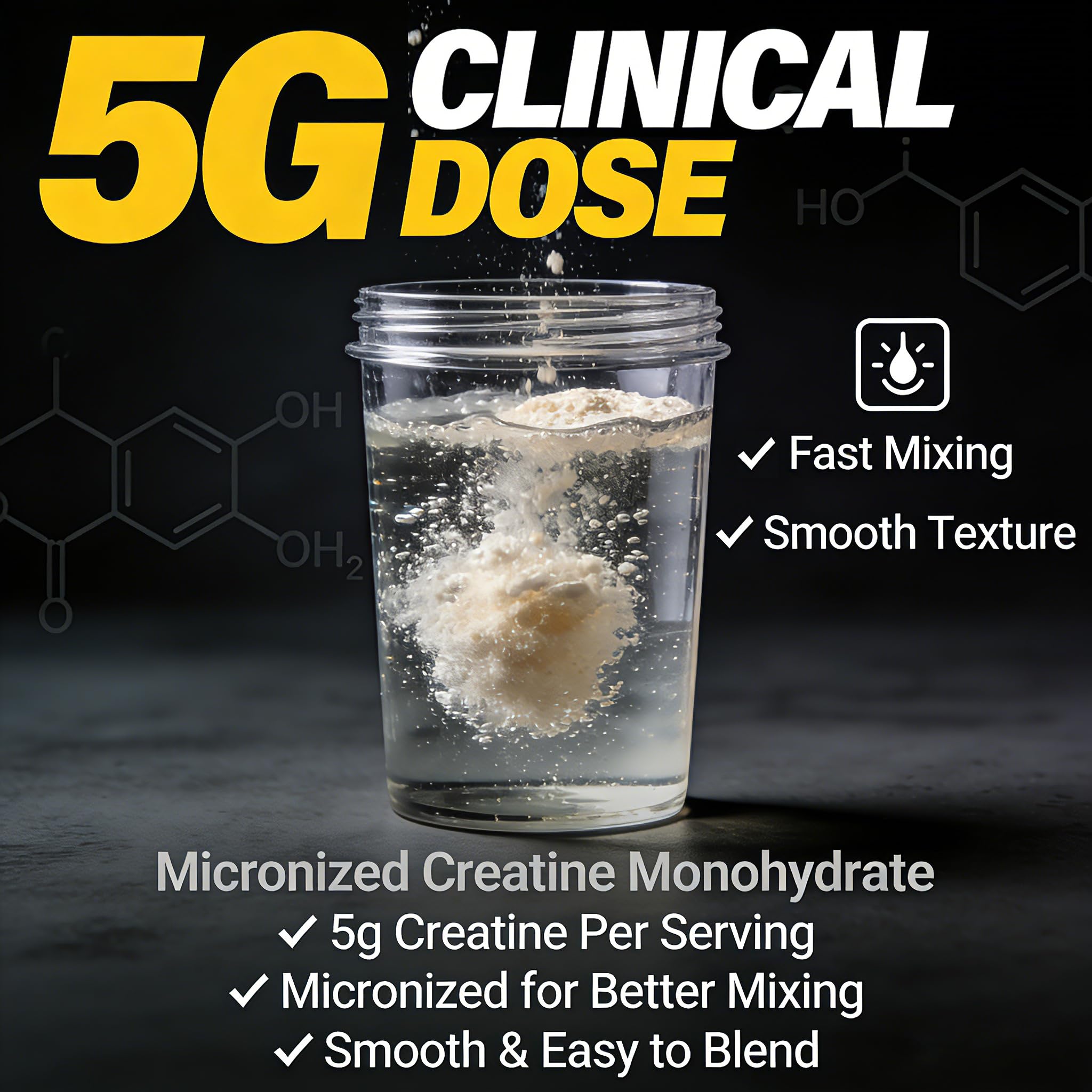 ZentaCore Creatine Monohydrate stick pack opened with powder