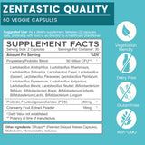 Zentastic Probiotic Supplement capsule close-up