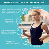 Zentastic Probiotic Supplement packaging with dosage information