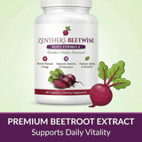Zenthers Beetwise Beetroot Supplement 60 Capsules packaging