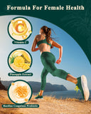 Zenvorica Feminine Balance Gummies 150g in a gym bag for on-the-go