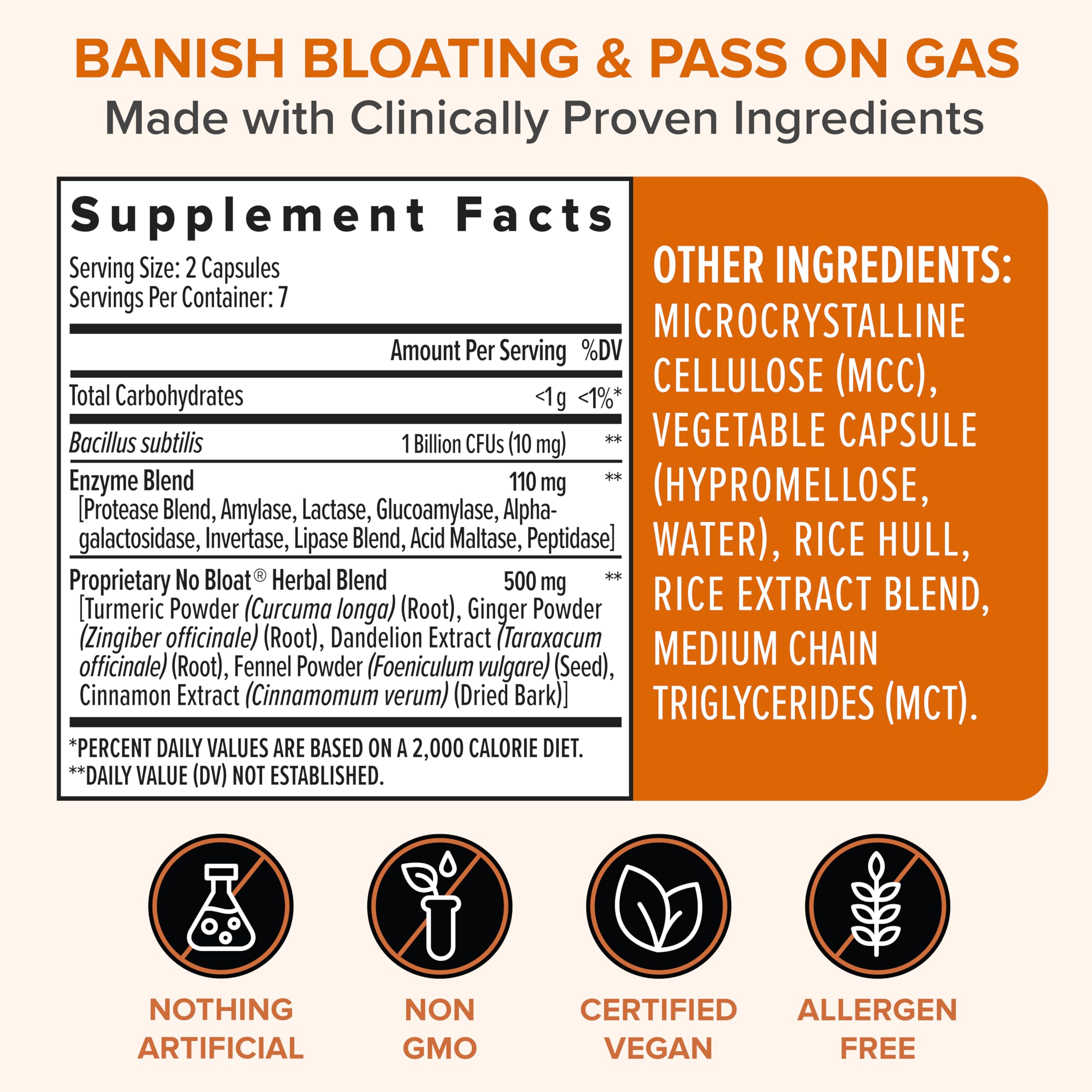 Zenwise Health Lactase Enzyme Supplement on a kitchen counter