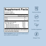Zenwise Health Vegan Omega 3-6-9 Supplement 525mg ingredients list