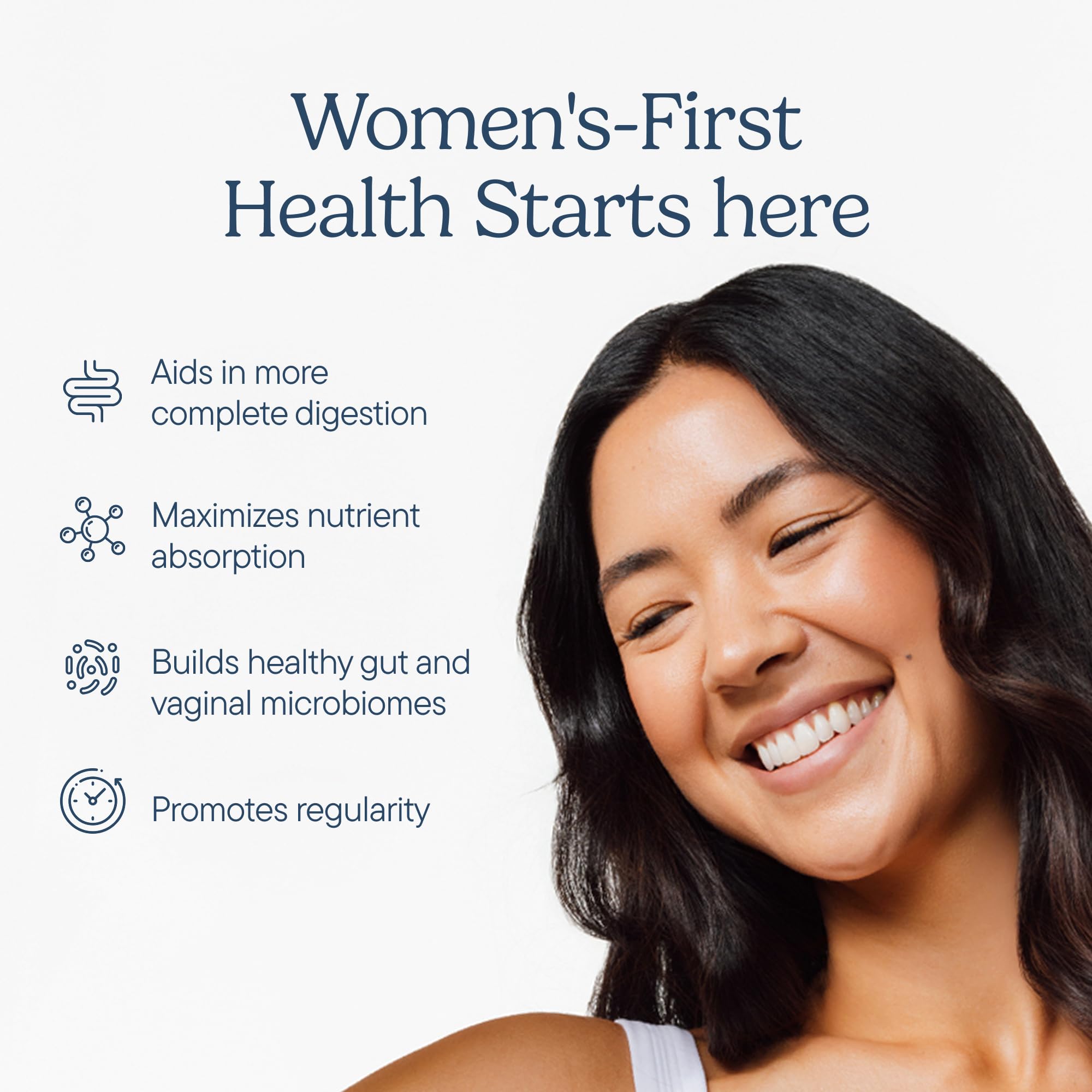 Zenwise Health Women's Probiotics + daily Enzymes capsules on a table