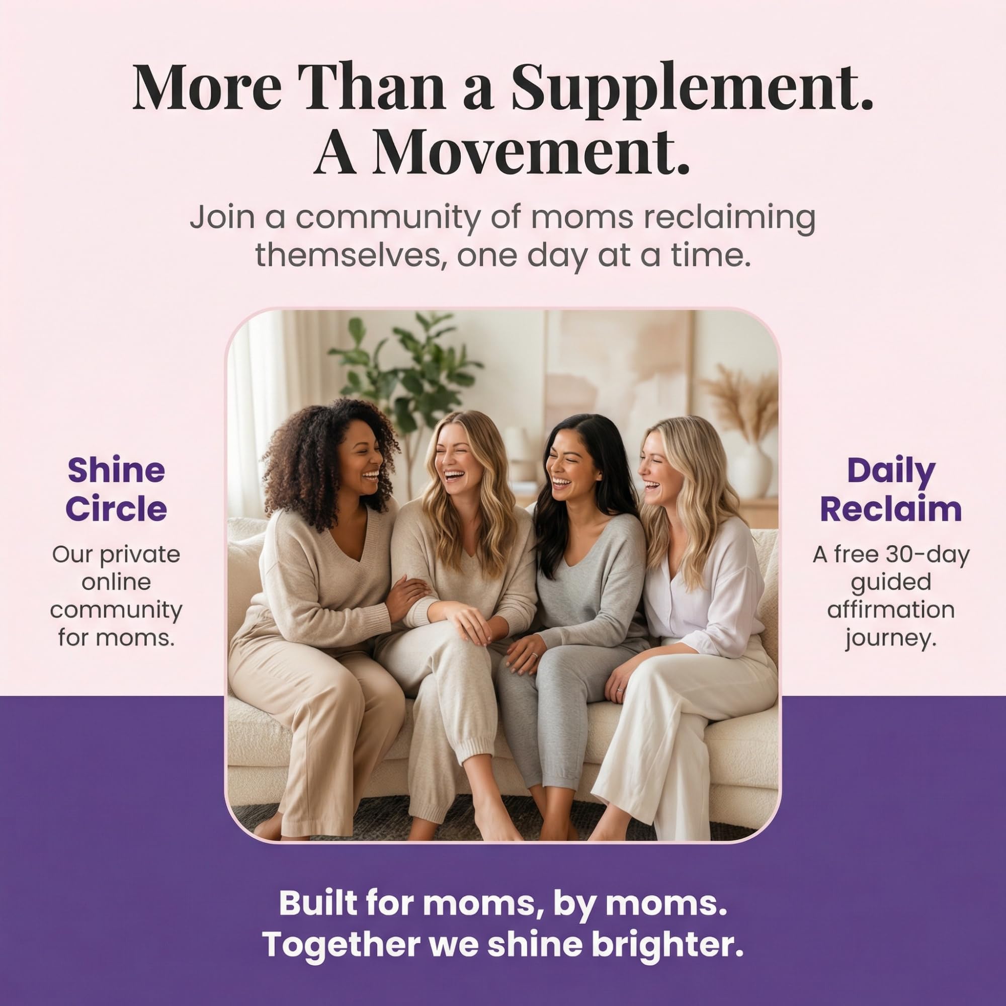 Zenzani Align & Shine Postnatal Vitamins in a lifestyle setting