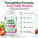 ZEROBREATH Oral Defence Probiotics Capsules side view with label