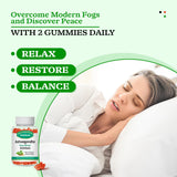 Zetelixia Ashwagandha Gummies back view with nutritional information