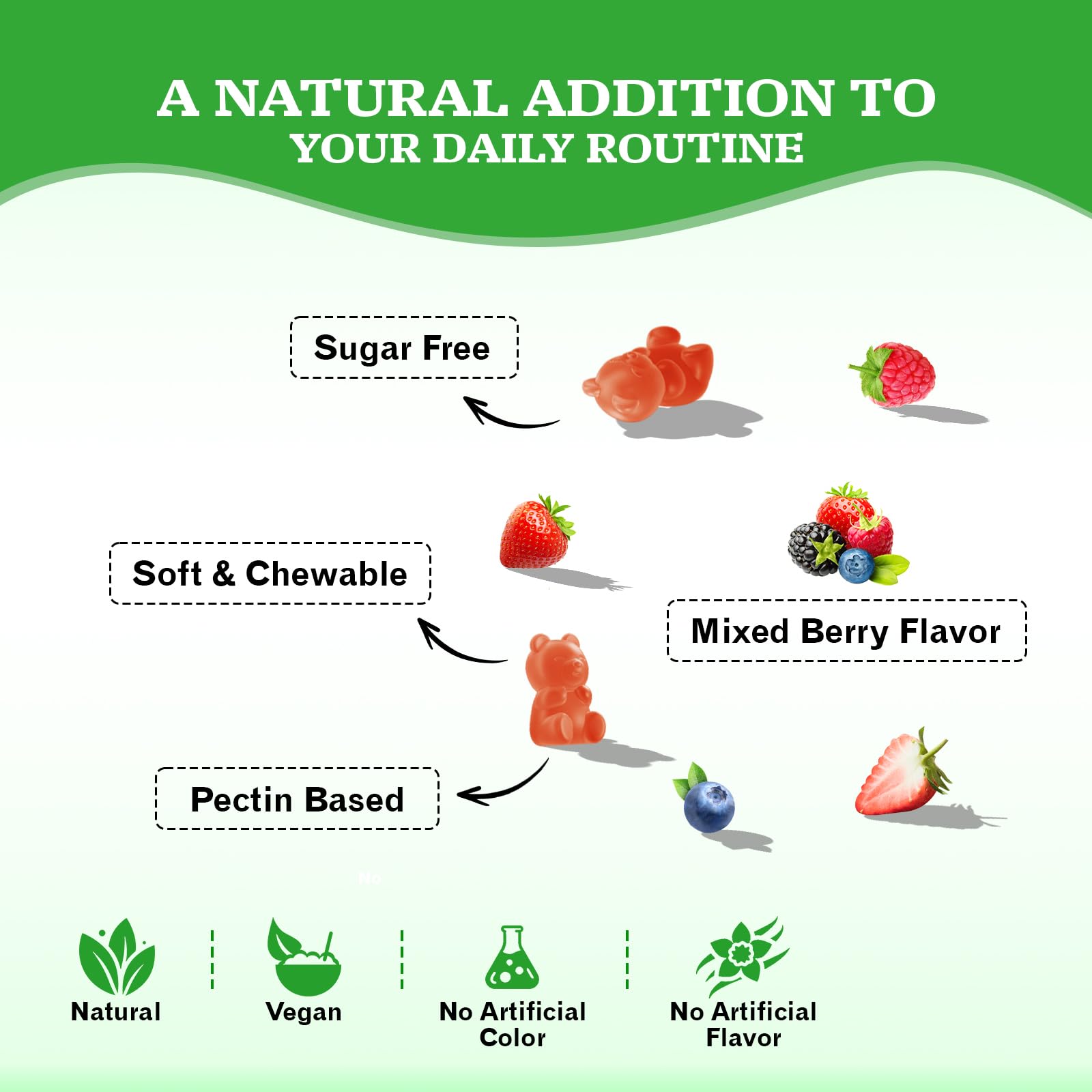 Zetelixia Ashwagandha Gummies open package with gummies visible