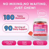Zetelixia Calcium Gummies for Women natural strawberry flavour