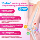 Zetelixia Calcium Gummies for Women showing gummies in a bowl
