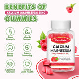 Zetelixia Calcium Magnesium Zinc Gummies close-up