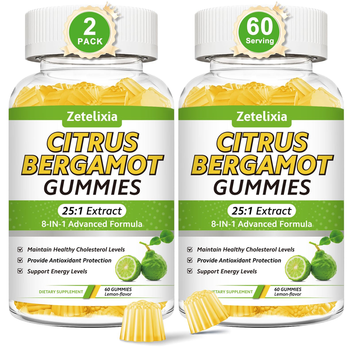 Zetelixia Citrus Bergamot 8-IN-1 Advanced Formula front view