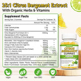 Zetelixia Citrus Bergamot 8-IN-1 Advanced Formula with a glass of water