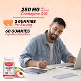 Zetelixia CoQ10 Gummies 5X Absorption back view packaging