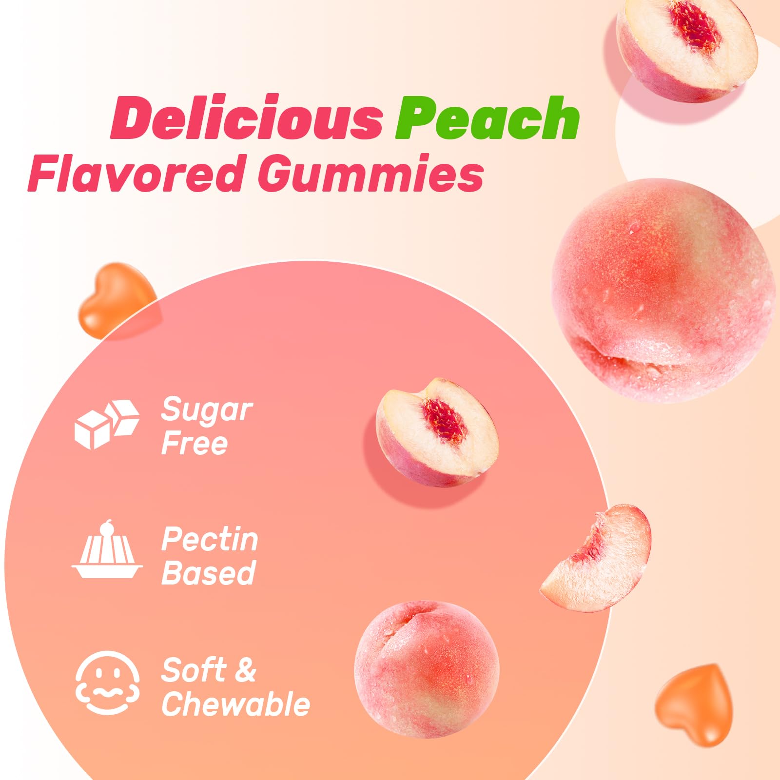 Zetelixia CoQ10 Gummies 5X Absorption gummies in a bowl