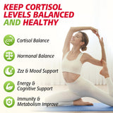 Zetelixia Cortisol Gummies side view showing ingredients