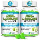 Zetelixia HMB and Leucine Gummies green apple flavour front view