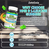 Zetelixia HMB and Leucine Gummies nutritional information