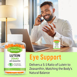 Zetelixia Lutein Gummies mango flavour close-up